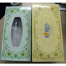 OEM Colorful Paper Tissue Packing Box Wholesale
