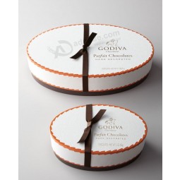 OEM Customize Wedding Round Paper Chocolate Box Wholesale