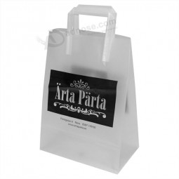 Stand up Loop Handle Carrier Bags for Promotional Gift