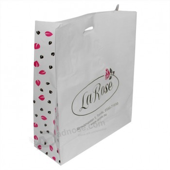 Stand up Printed Die Cut Handle Plastic Bags for Shopping