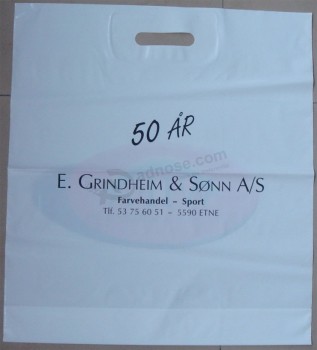 Bolsas de plástico con bolsillos estampados para prendas de vestir (Fld-8516)