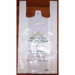 высокое качество ldpe напечатано t-рубашки пластиковые пакеты для покупок (FLT-9614)