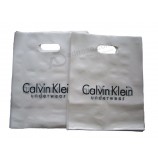 Recyclable Printed Die Cut Handle Plastic Bags for Shopping