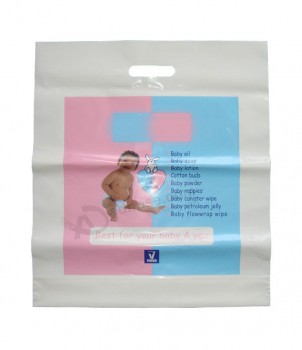 Hochwertige individuell bedruckte Plastiktüten für Babyartikel (Fld-8538)