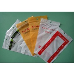 Sacos de plástico ziplock reutilizáveis ​​impressos para acessórios (Flz-9207)