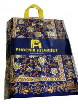 Four Color Printed Garment Carrier Bags for Shopping