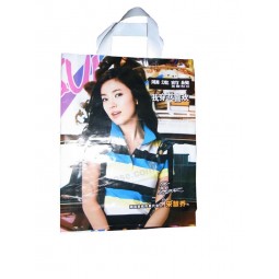LDPE Printed Loop Handle Carrier Bags for Shopping