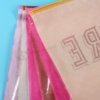 Sacos de plástico ziplock impressos de alta qualidade para vestuário (Flz-9220)