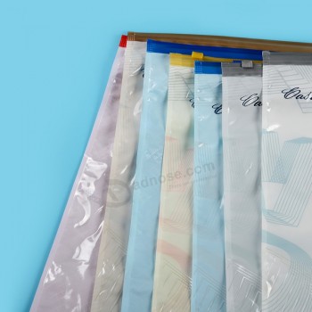 Sacchetti di plastica a chiusura lampo con stampa ldpe per indumenti (FLZ-9221)