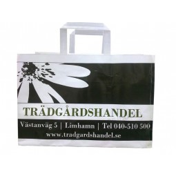 Stand up Custom Printed HDPE Shopping Bags