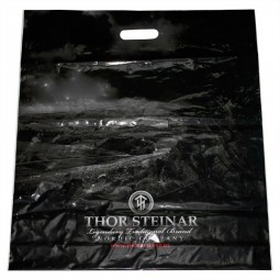 Custom Printed Pouch Hole Carrier Plastic Bags for Clothing
