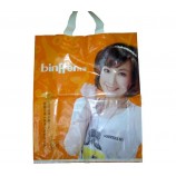 Fashion Branded Loop Handle Carrier Bags for Clothing