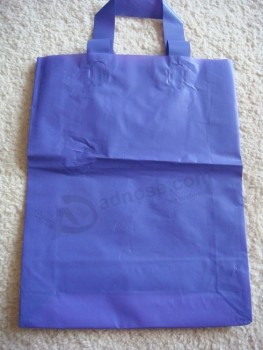 HDPE Printed Soft Loop Handle Carrier Bags