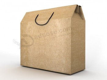 Atacado reciclável sacos de presentes de papel promocional para presentes (Flp-8954)
