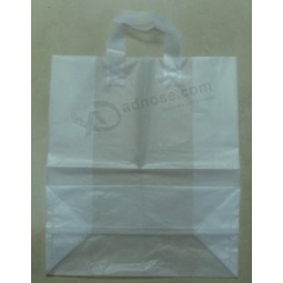 HDPE Gusset Loop Handle Carrier Bags for Supermarket