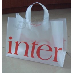 HDPE Stand up Printed Carrier Shopping Bags for Flowers