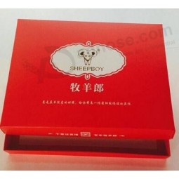 Whlesale customized high quality Qualiprint Printing Luxury Design Paper Cardboard Gift Box with your logo
