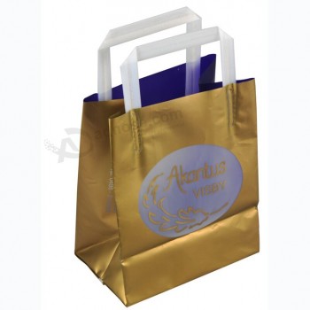 Hdpe personnalisé imprimé Debout up sacs à provisions pour les cosmétiques 