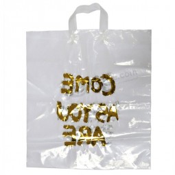 Quente stamping personalizado sacos de compras para presente relativo à promoção 