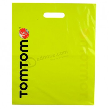 Custom Fashion Printed Die Cut Plastic Bags for Garments