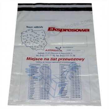 Bon marché coutume imprimée pe sacs en plastique pe pour le transport