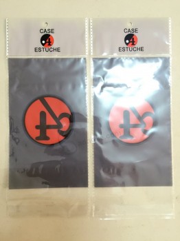 定制印刷头pp可重复密封的塑料袋，适合日常使用 (FLA-9512)