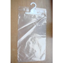 Unprinted Adhesive Bags with Hanger for Garments
