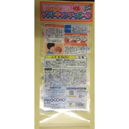 Marca personalizada impresa pp bolsas de plástico con cierre adhesivo para Juguetes (Fla-9517)