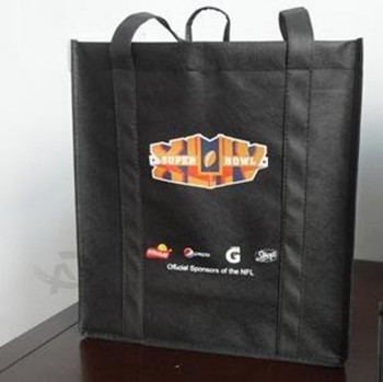 Stand up Custom Printed Loop Handle Non-Woven Bags