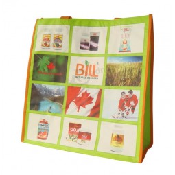 High Quality Branded Custom Printed Loop Handle Non-Woven Bags