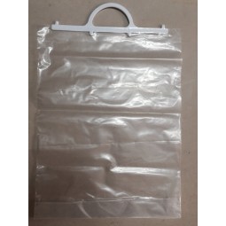 непечатанный мешок с ручкой для одежды (FLS-8409)
