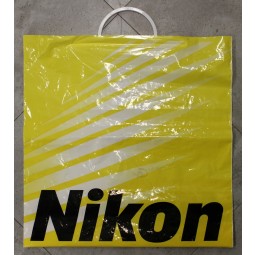 Sacos de portador de alça de snap impressos recicláveis ​​para vestuário (Fls-8402)