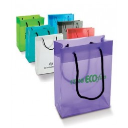 PVC Printed String Handle Bags for Shopping