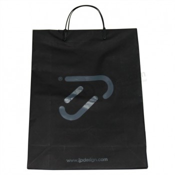 Reutilizáveis ​​personalizados impressos lidar com sacos de compras para vestuário (Flc-8103)