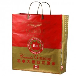 Recyclable Custom Printed Carrier Bags for Advertisement