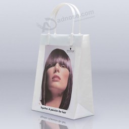 High Quality Printed Clip Handle Shopping Bags for Garments