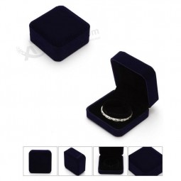 Wholesale customized Price Velvet Plastic Black Bracelet Packaging Box