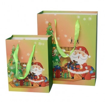 Wholesale customized high quality Christmas Gift Packing Bag