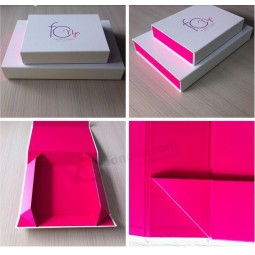 Wholesale customized high quality Cardboard Foldable Collapsible Packing Box