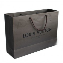 Wholesale customized high quality Custom Logo Printed Package Cheap Paper Bag for Shopping
