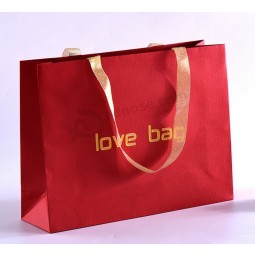 Wholesale customized high quality Package Paper Bag