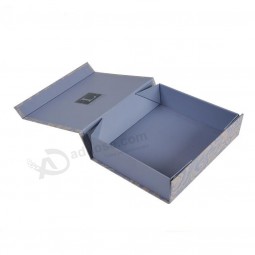 Wholesale customized high quality Custom Logo Foldable Paper Clothes Packing Box