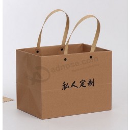Whlesale customized high quality Fashion Shopping Bag Paper Carrier Bag