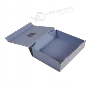 Whlesale customized high quality Custom Logo Foldable Paper Clothes Packing Box