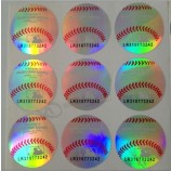 Wholesale customized high quality Laser Transparent Holographic Labels with your logo