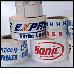 Wholesale customized high quality Design Roller Paper Label with your logo