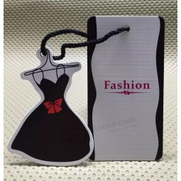 Customized high quality Hot Selling Design Garments Instruction Hangtags for Clothing with your logo