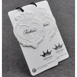 Customized high quality Cute Paper Hang Tag for Kids Clothing/Gift Tags with your logo