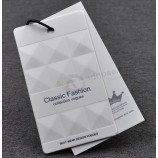 Customized high quality Cloth Hang Tag Label Printing Garment Hang Tags with your logo