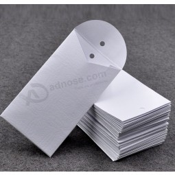 Customized high quality Paper Cardboard Button Bag with your logo